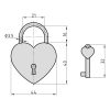 Basi-Heart Lock szerelemlakat