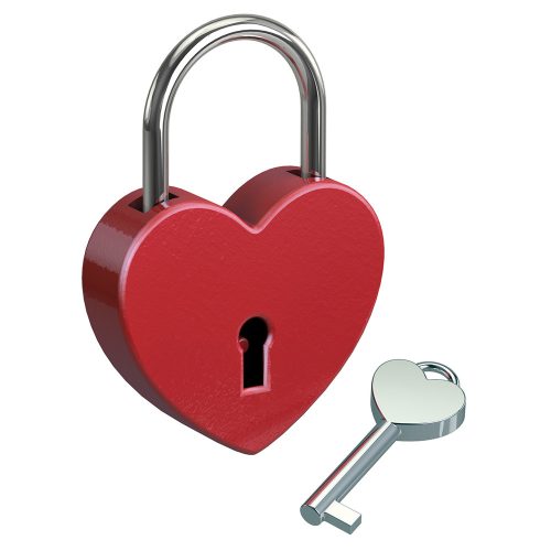 Basi-Heart Lock szerelemlakat