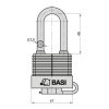 Basi-VHS 615WH 40-hosszúkengyeles kültéri lakat