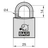 Basi-VHS 630 25 alumínium lakat