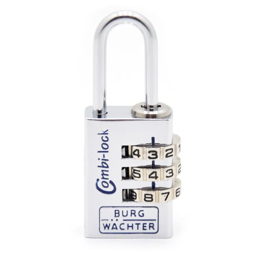 Burg Wachter-Combi Lock 90 20 Chromo SB számzáras lakat