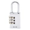 Burg Wachter-Combi Lock 90 30 Chromo SB számzáras lakat