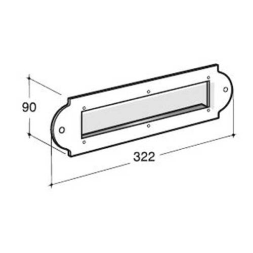 Silmec-Cornice 600 beépítő keret