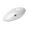 CeraStyle OLIVE - PULTRA ültethető - Top Counter - porcelán mosdó - 60 x 35 cm