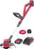 Trimmer Worcraft CGT-S20LiSTA, készlet, 24 cm, 20V Li-ion, nylon fej, siló, akkumulátor és töltő