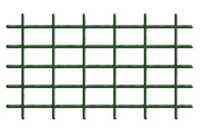 Garden MEK6 145 x 72,5 cm, 4/4,7 mm, PVC/acél, virágtartó rács, zöld, kerti