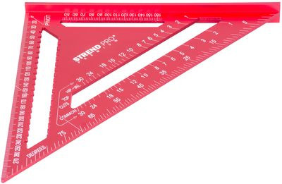 Derékszög Strend Pro Premium, háromszög, 300 mm, ALU, 533 g