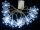 Lánc MagicHome Karácsony SnowFlake, 10 LED hideg fehér, egyszerű világítás 2x AA, IP 20, külső, vilá