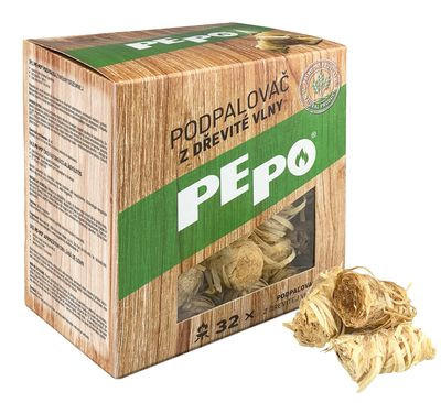 Gyújtó PE-PO® fagyapot, 32 db