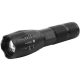 Lámpa Strend Pro Flashlight FL001, T6 150 lm, Alu, 2200 mAh, hordozható töltő zoom, USB töltés