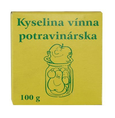 Borkősav, élelmiszeres, 100 g