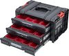 Láda QBRICK® System PRO Toolbox Drawer 3 Expert, 3 fiókos rendező