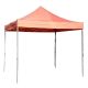 FESTIVAL 60 kerti sátor, 3 x 6 m, piros, profi, UV ellenálló ponyva, oldalfalak nélkül