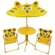 Szett LEQ MELISENDA Tigrisek, tigris, napernyő 105 cm, asztal 50 cm, 2 szék, gyermek
