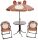 Szett LEQ MELISENDA Mono, majom, napernyő 105 cm, asztal 50 cm, 2 szék, gyermek