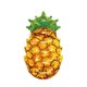 Bestway® 43310 pihenőmatrac, Pineapple, 174 x 96 cm