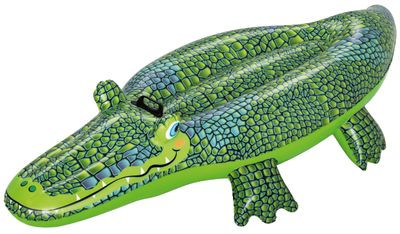 Krokodil Bestway® 41477, Buddy croc rider, gyermek MAXI, felfújható, 152 x 71 cm