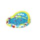 Bestway® 52378, Splash & Learn, felfújható gyermekmedence beilleszthető alakzatokkal, 1,2 x 1,17 x 0