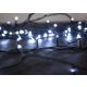 Lánc MagicHome Karácsony Serpens, 100 LED hideg fehér, 8 funkció, 230 V, 50 Hz, adapterrel, IP 44, k